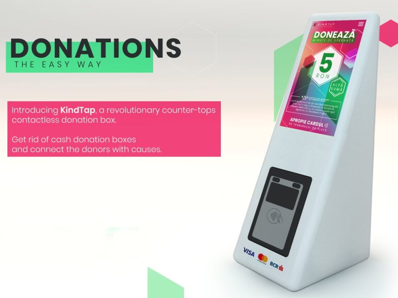 Kindtap Contactless Donations